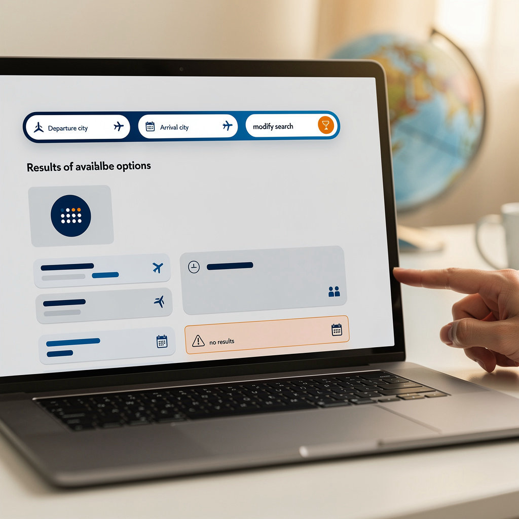 TRAVIO - نتائج البحث عن الرحلات الجوية والفنادق العالمية مع معايير البحث واضحة